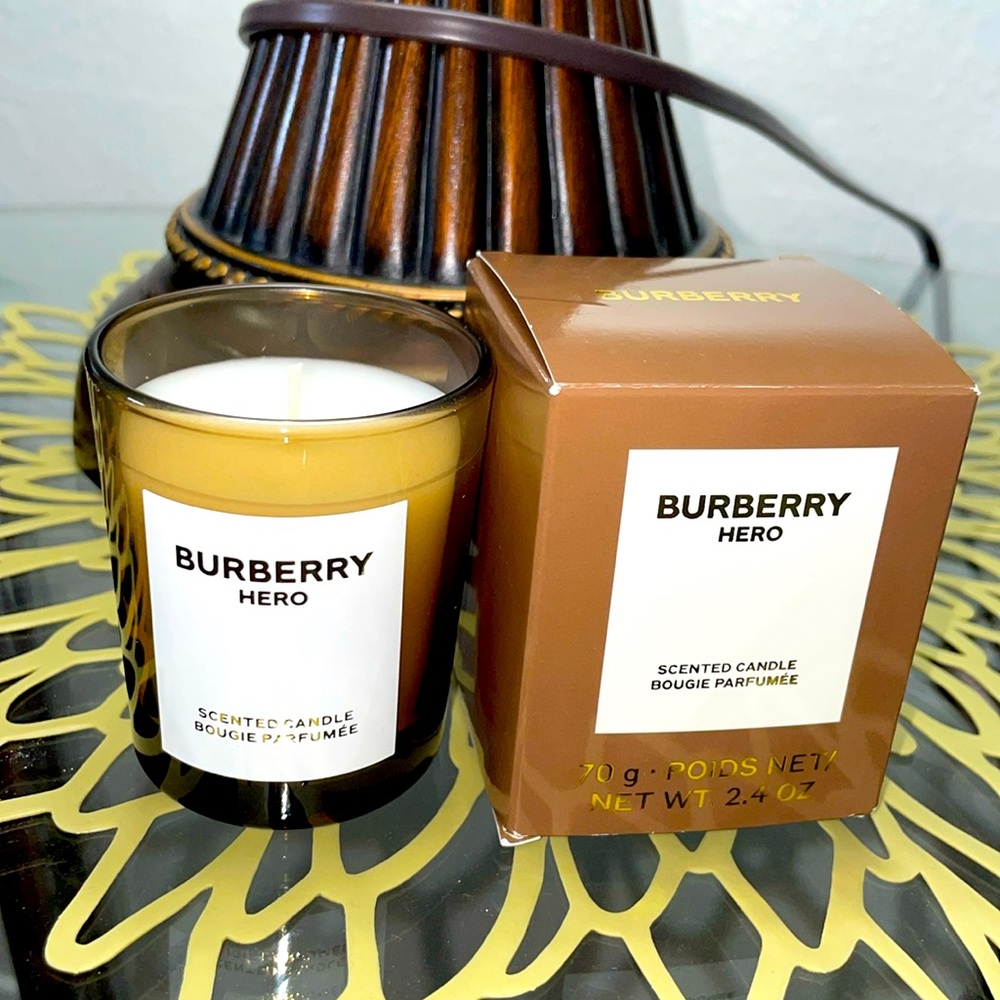 Burberry hero candle